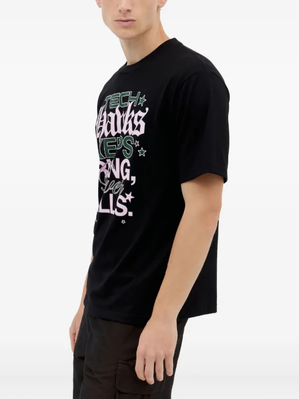ICE & TECHNO TH Fan グラフィック Tシャツ | ブラック | FARFETCH JP