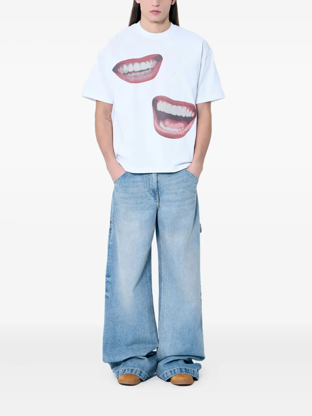 Metalwood Studio smile graphic-print T-shirt | T-Shirts | Image 2
