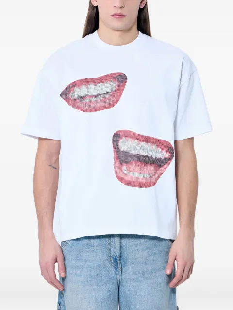 Metalwood Studio smile graphic-print T-shirt