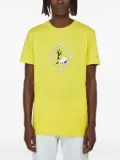 LN-CC x Kyle Platts graphic-print crew-neck T-shirt - Yellow