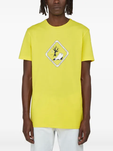 LN-CC x Kyle Platts graphic-print crew-neck T-shirt