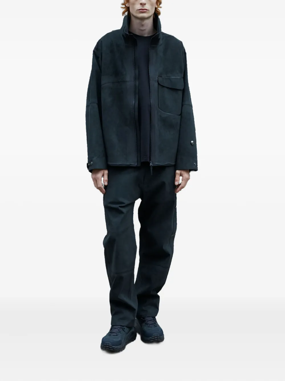 MOOS STUDIO Alcantara® Pidgeon jacket | Hooded Jackets | Image 2