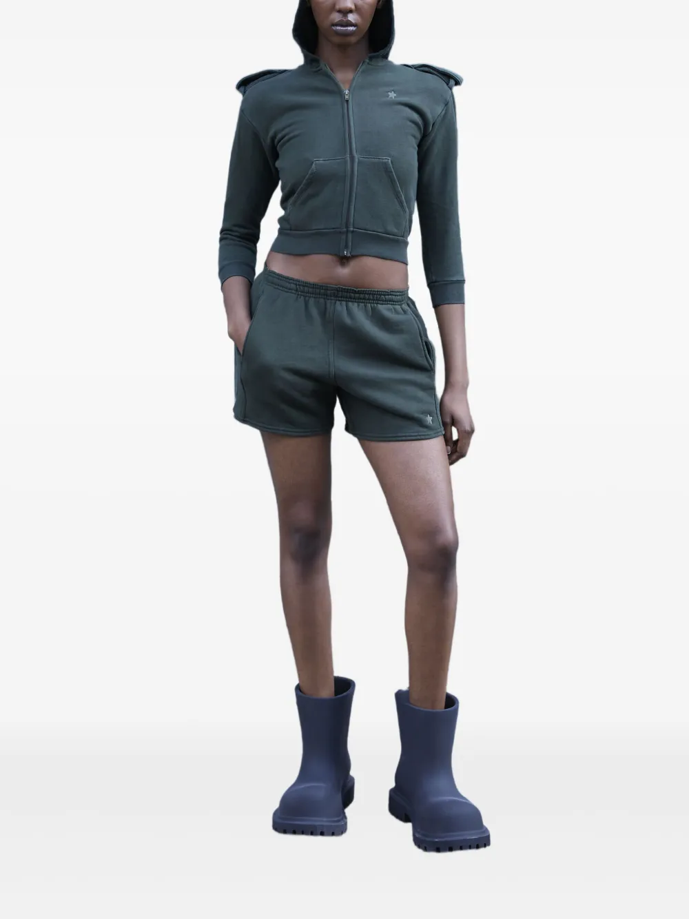 GREG ROSS elasticated-waistband side-pockets shorts | Short Shorts | Image 2