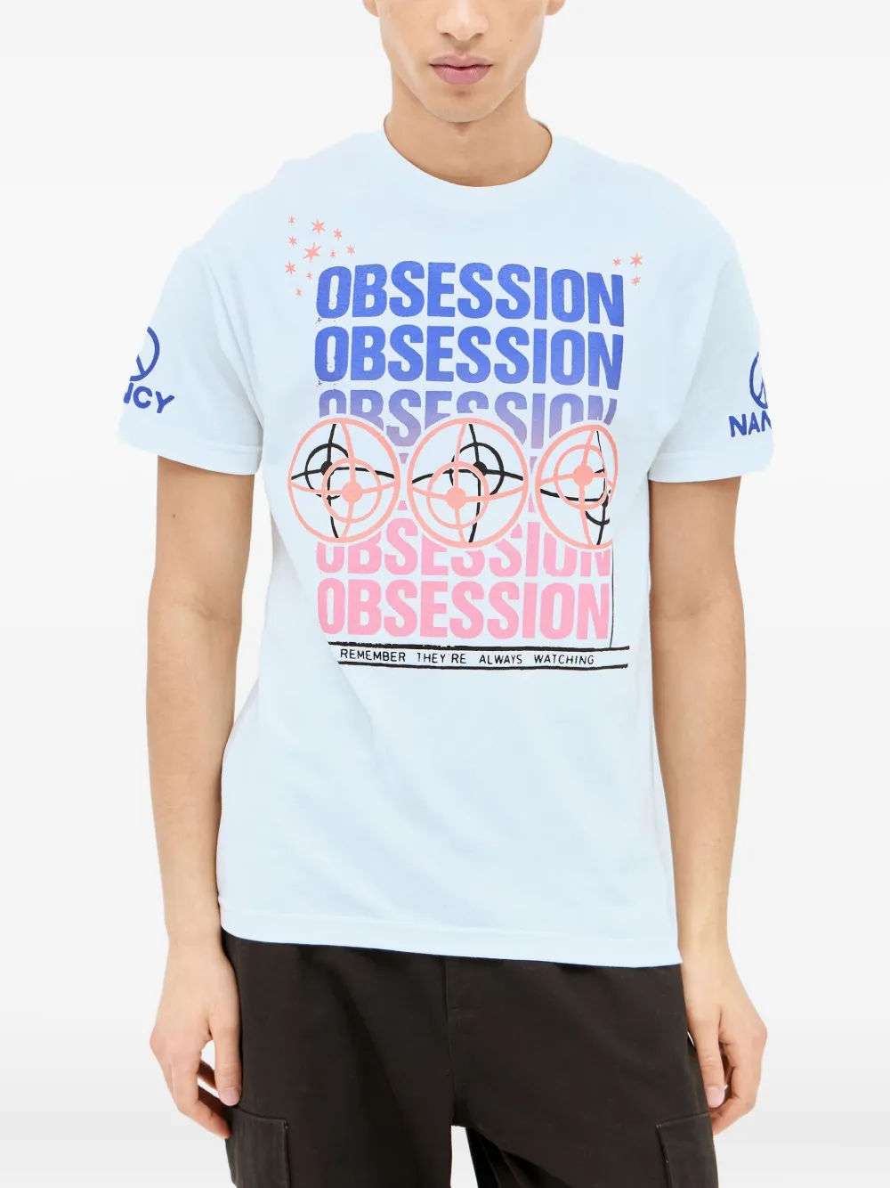 graphic-print crew-neck T-shirt