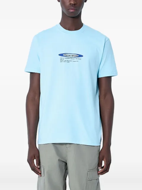 Metalwood Studio t-shirt med logotyp