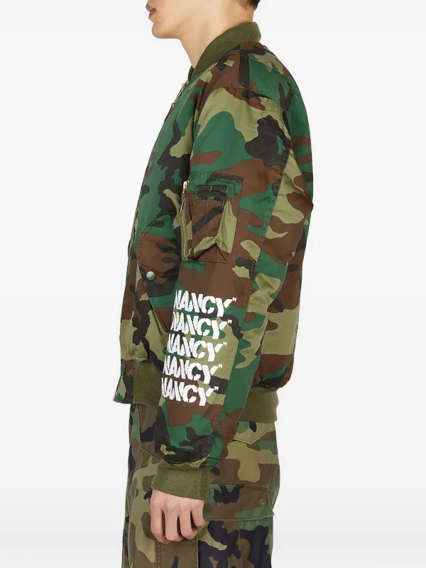 ■希少・未使用級■ショット カモフラ ボンバー ジャケット カモフラ ロゴ刺繍 □希少・未使用級□ショット カモフラ ボンバー ジャケット カモフラ