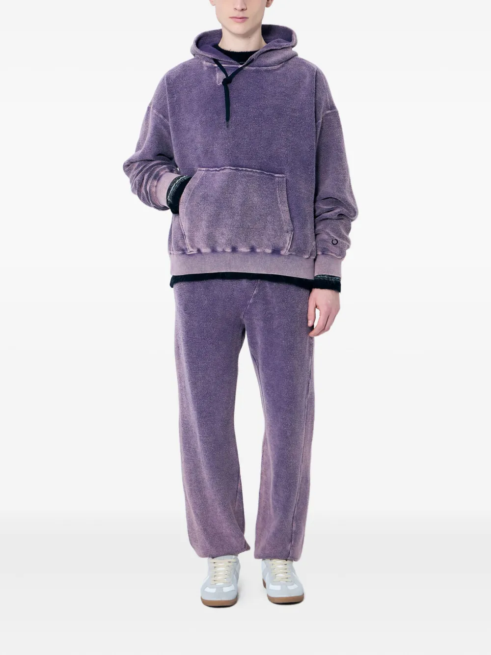 NÒMARYTHM TEXTILE hand-dyed twisted cotton sweatshirt | Hoodies | Image 2