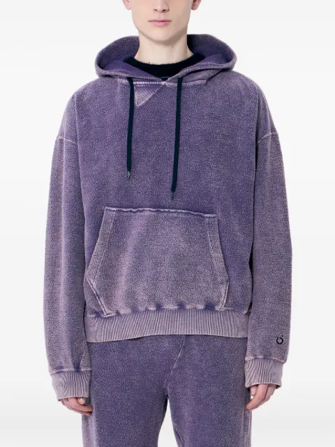 NÒMARYTHM TEXTILE hand-dyed twisted cotton sweatshirt