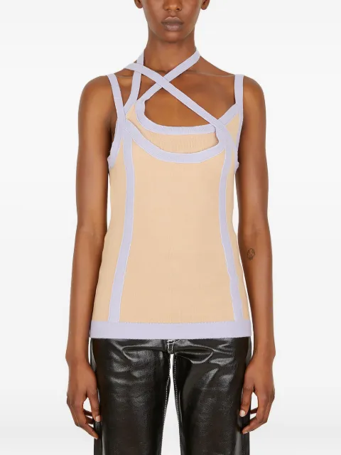 Ninamounah asymmetric panelled top