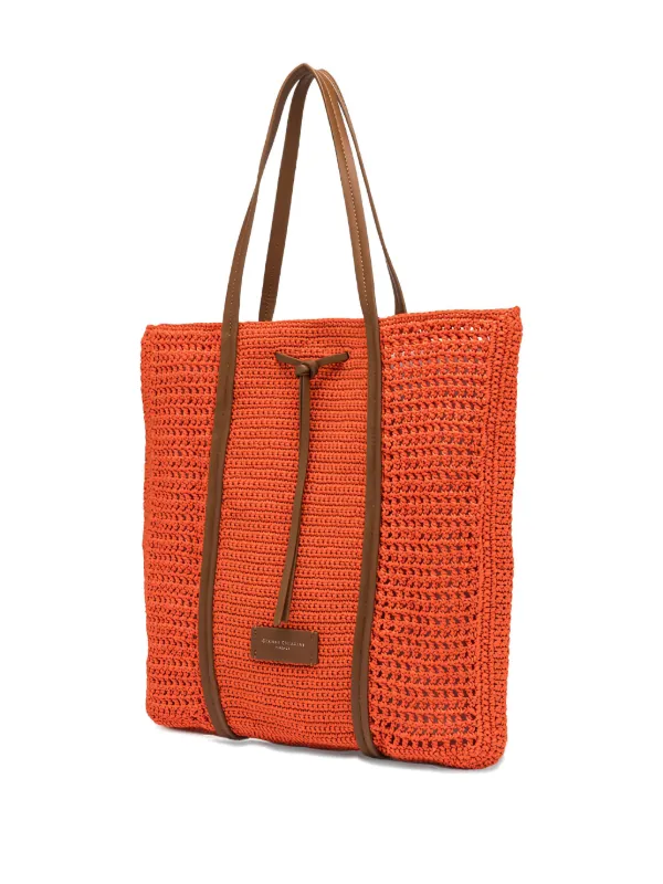 GIANNI CHIARINI ヴィクトリア ハンドバッグ | オレンジ | FARFETCH JP