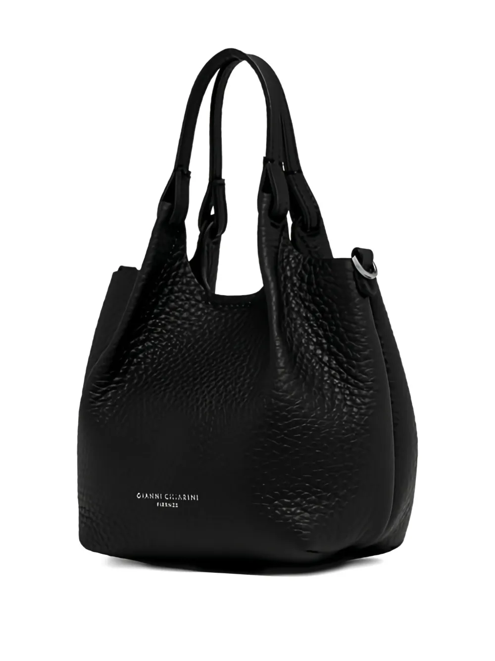 GIANNI CHIARINI Leren shopper Zwart