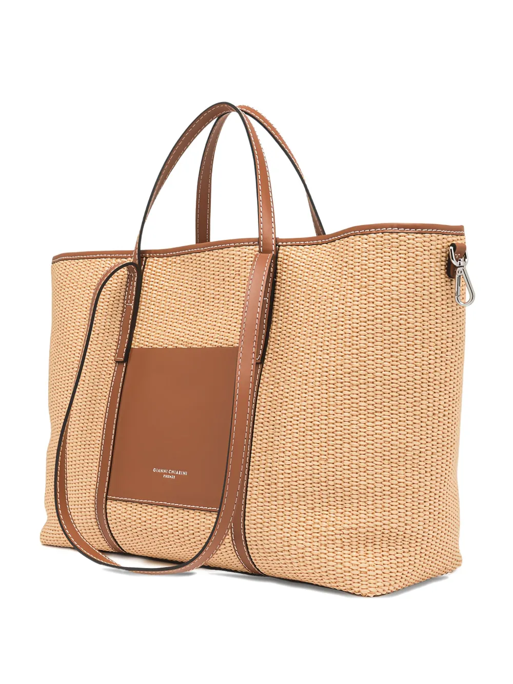 Gianni Chiarini Lettering Logo Tote Bag