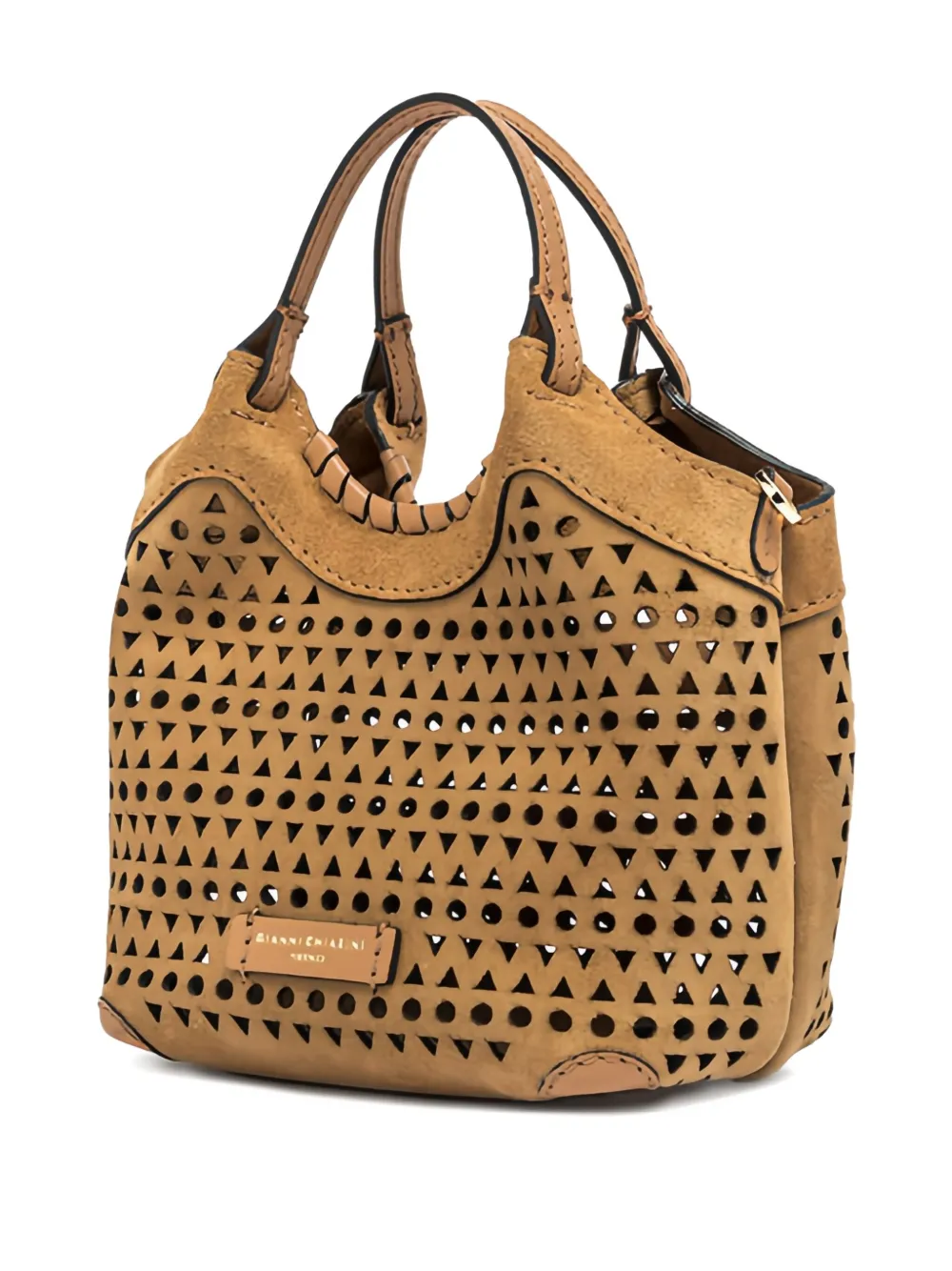 GIANNI CHIARINI Dua tote bag Bruin