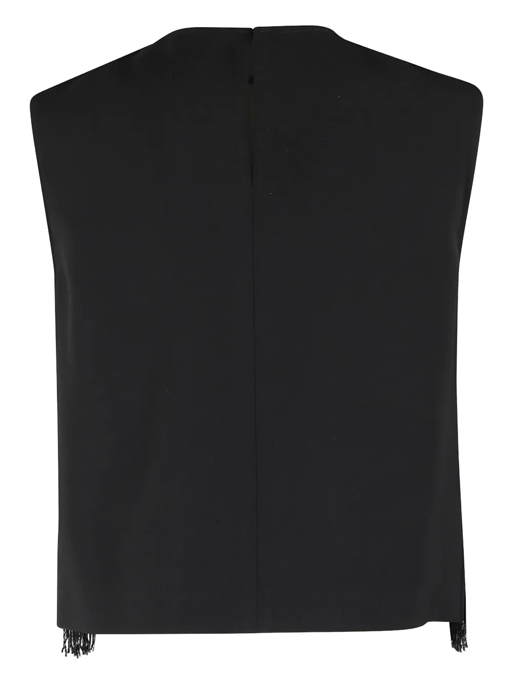 Isabelle Blanche fringed top | Vests & Tank Tops | Image 2