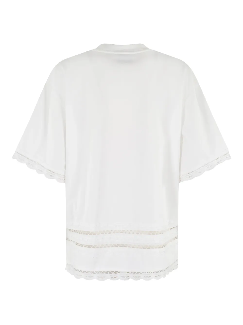 Isabelle Blanche lace-detailing T-shirt | Playeras y jerséis | Image 2