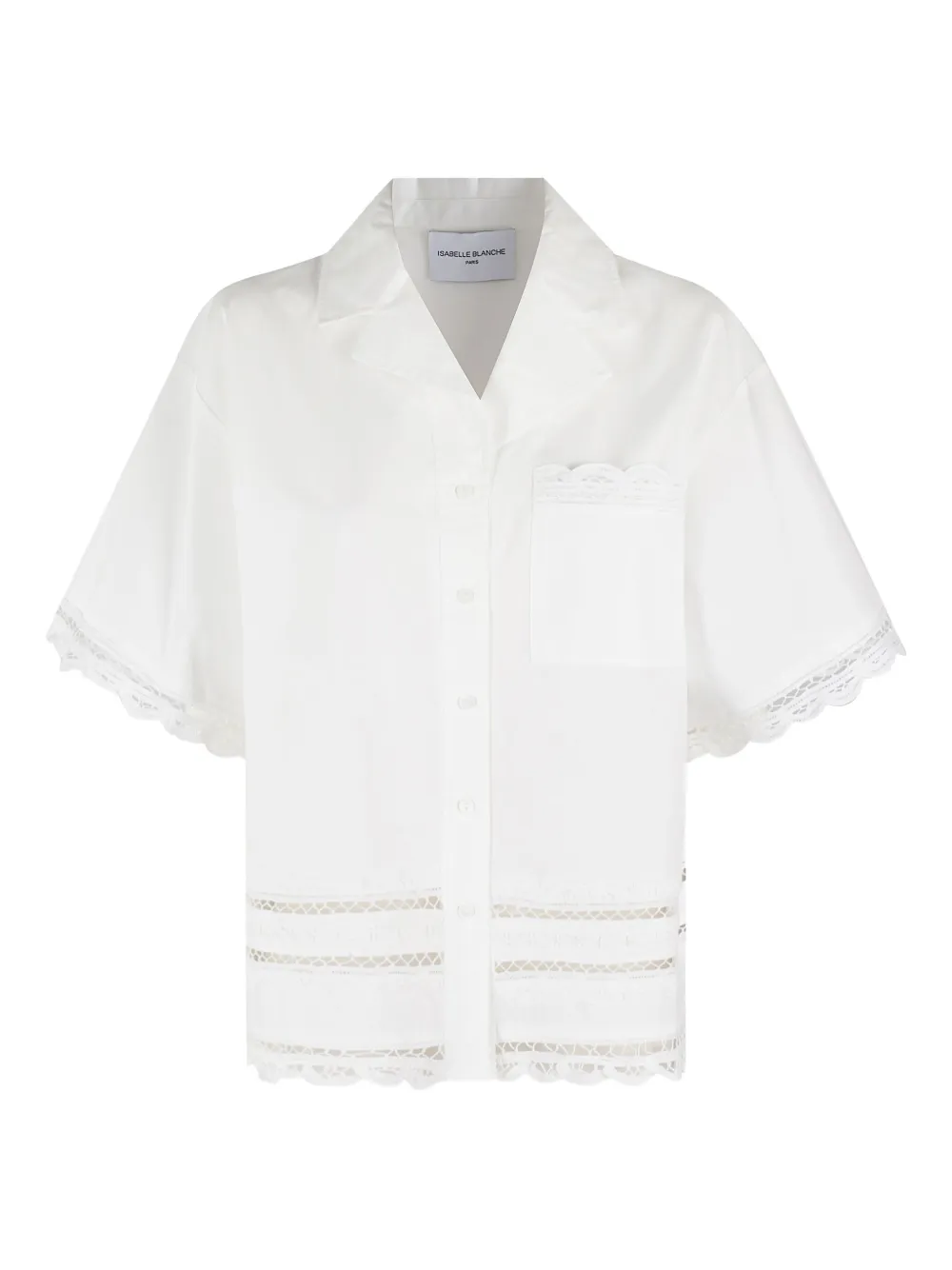 Isabelle Blanche cotton shirt | White | Image 1