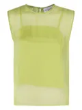 Isabelle Blanche silk top - Green