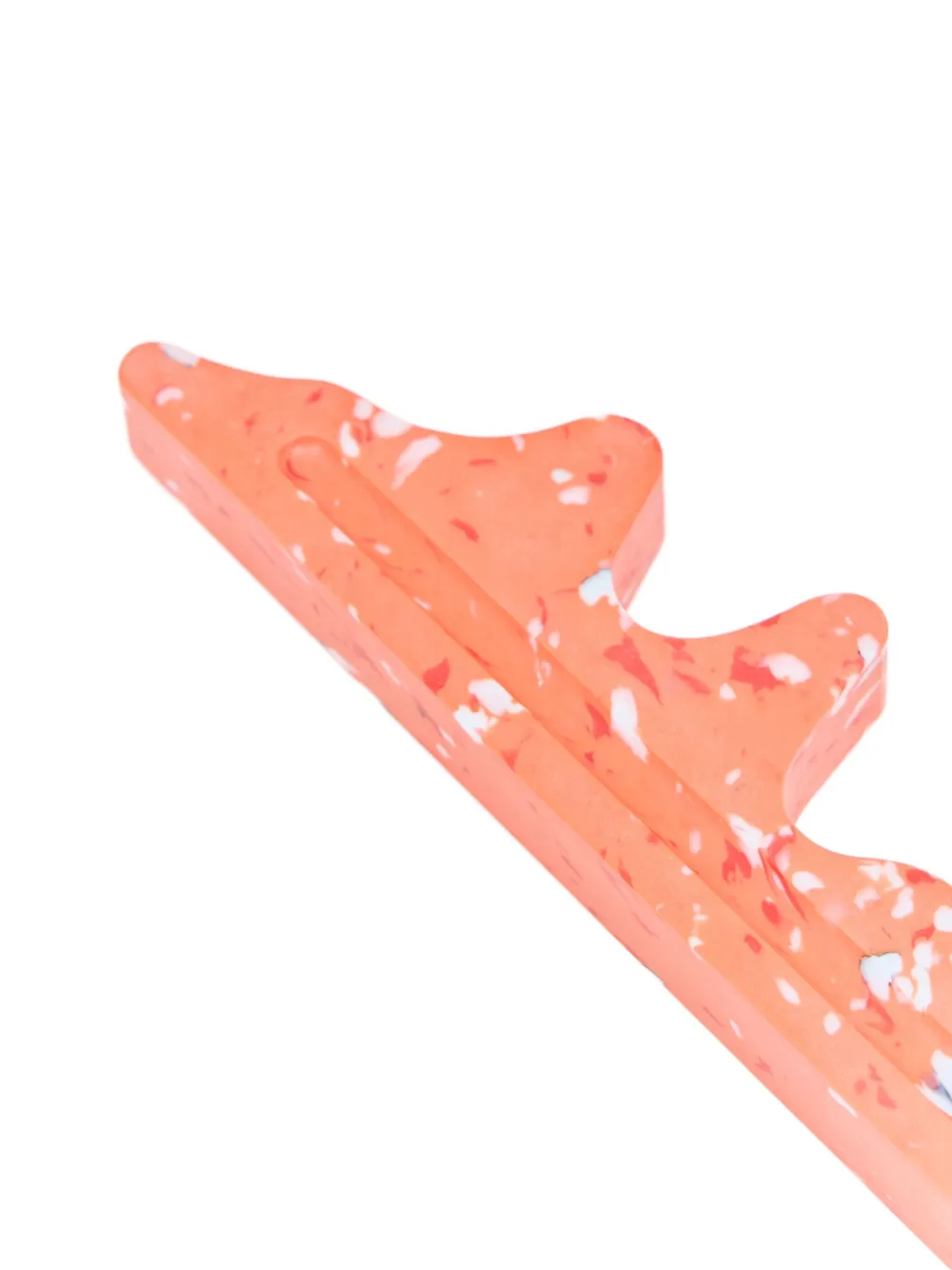  Space Available Wave-pattern Incense Burner (5cm X 23cm) - Orange 