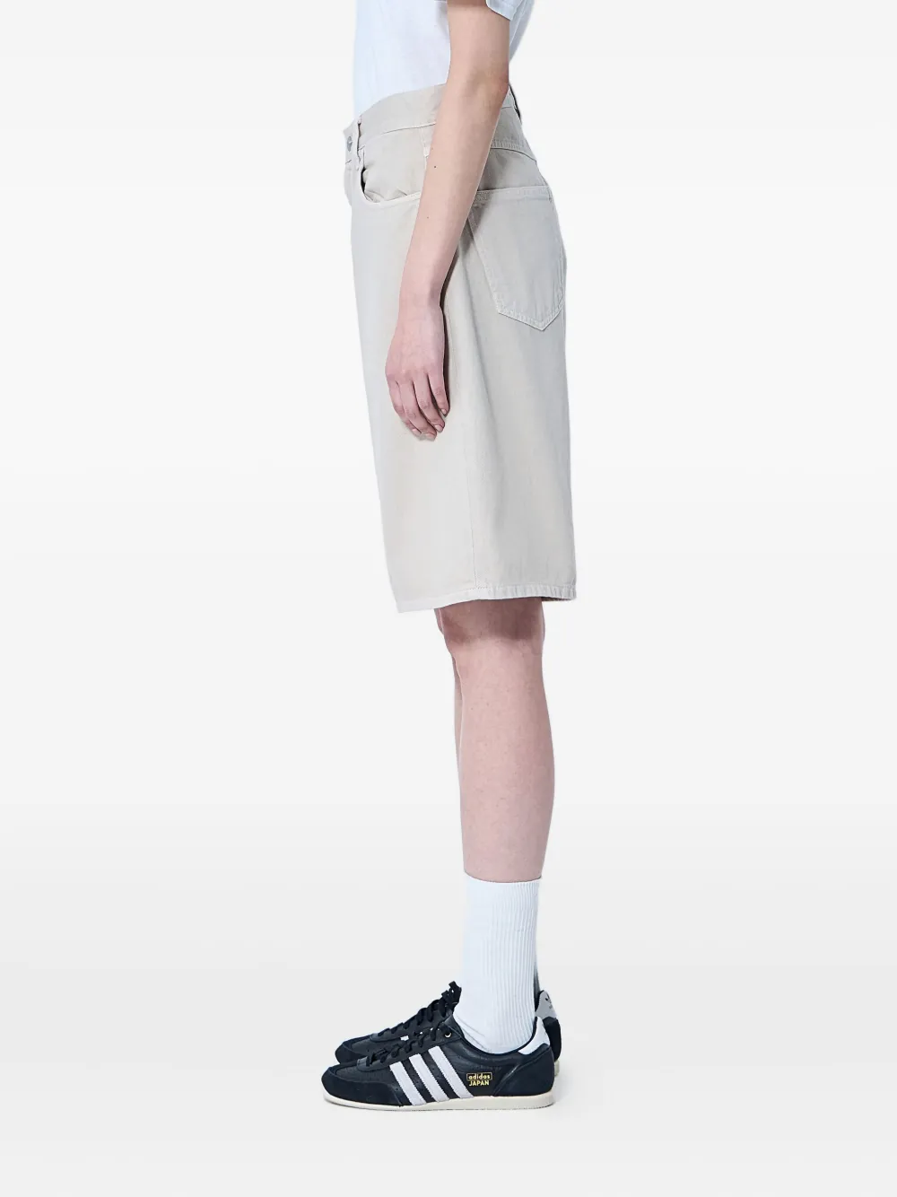 Carhartt WIP five-pockets shorts Beige