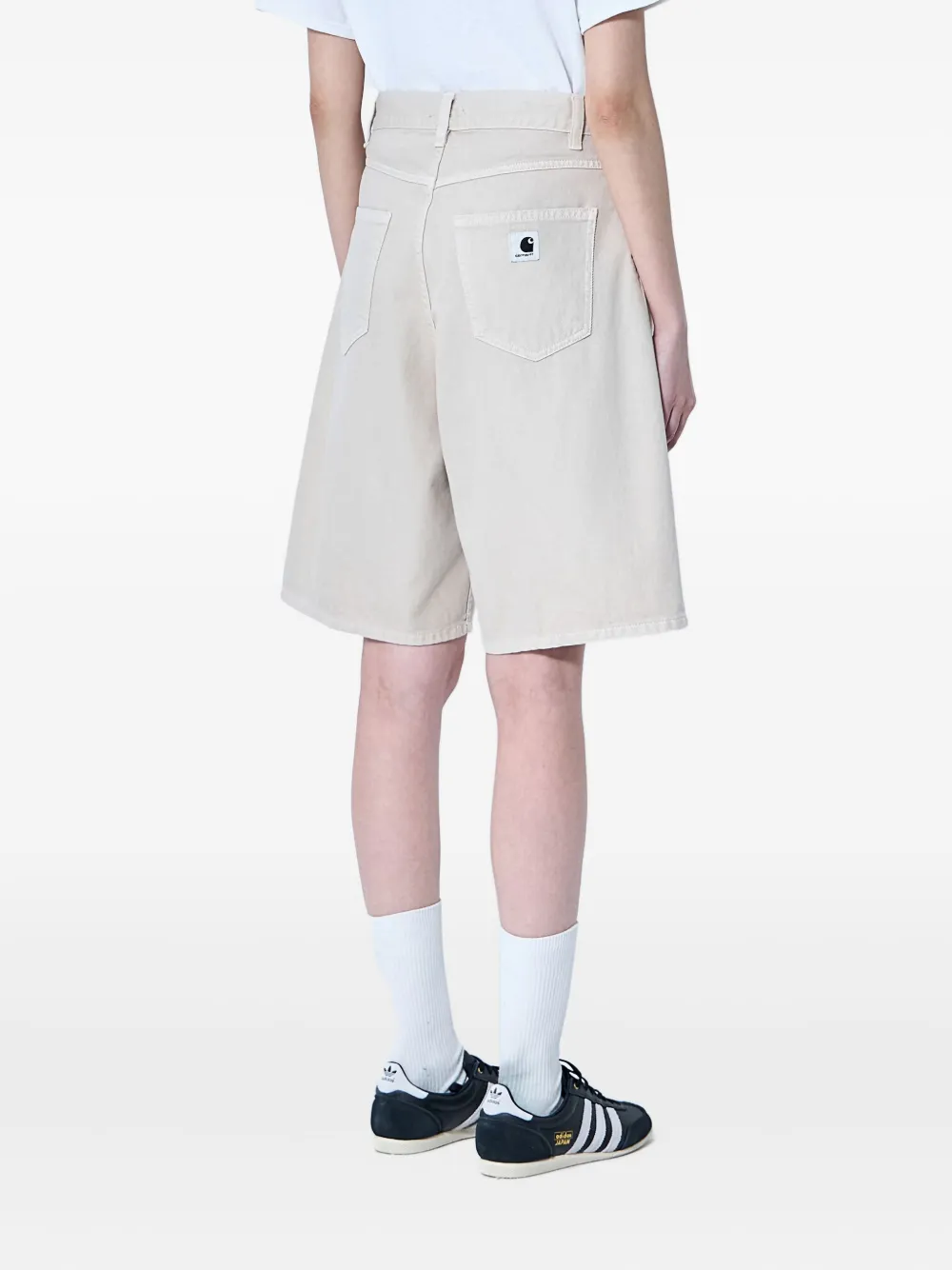 Carhartt WIP five-pockets shorts Beige