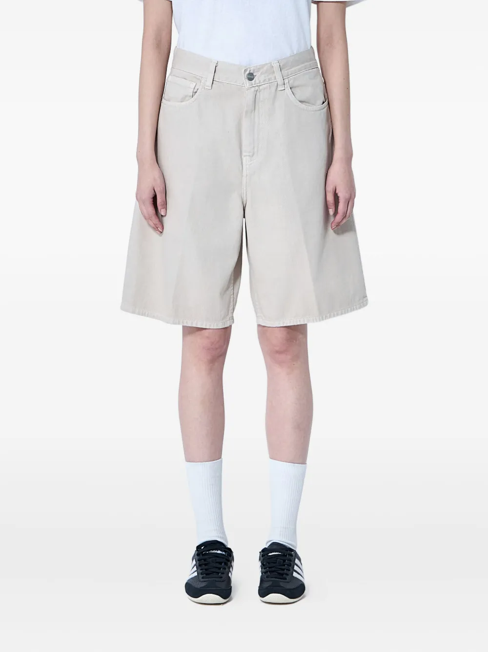 Carhartt WIP five-pockets shorts Beige