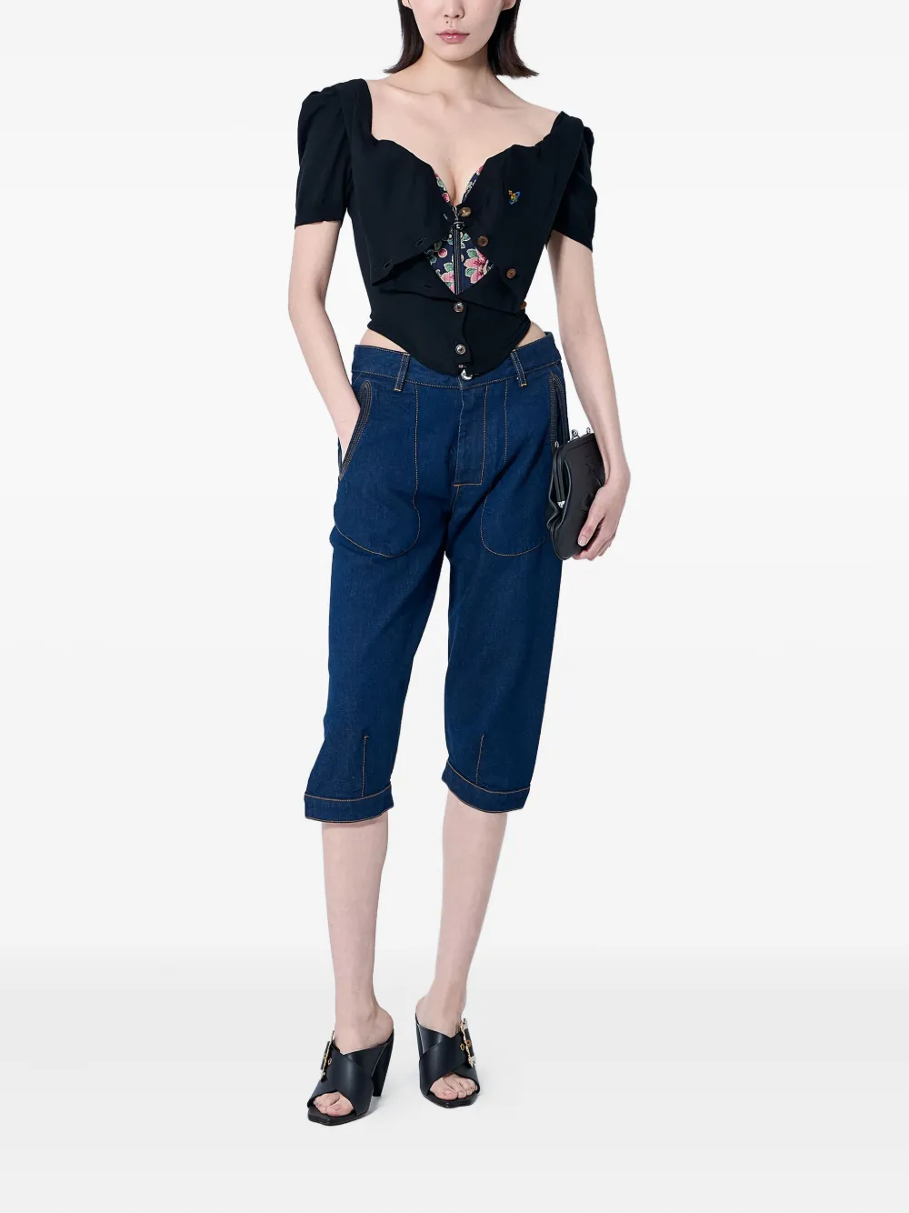 Vivienne Westwood Casa Breeches shorts Blauw