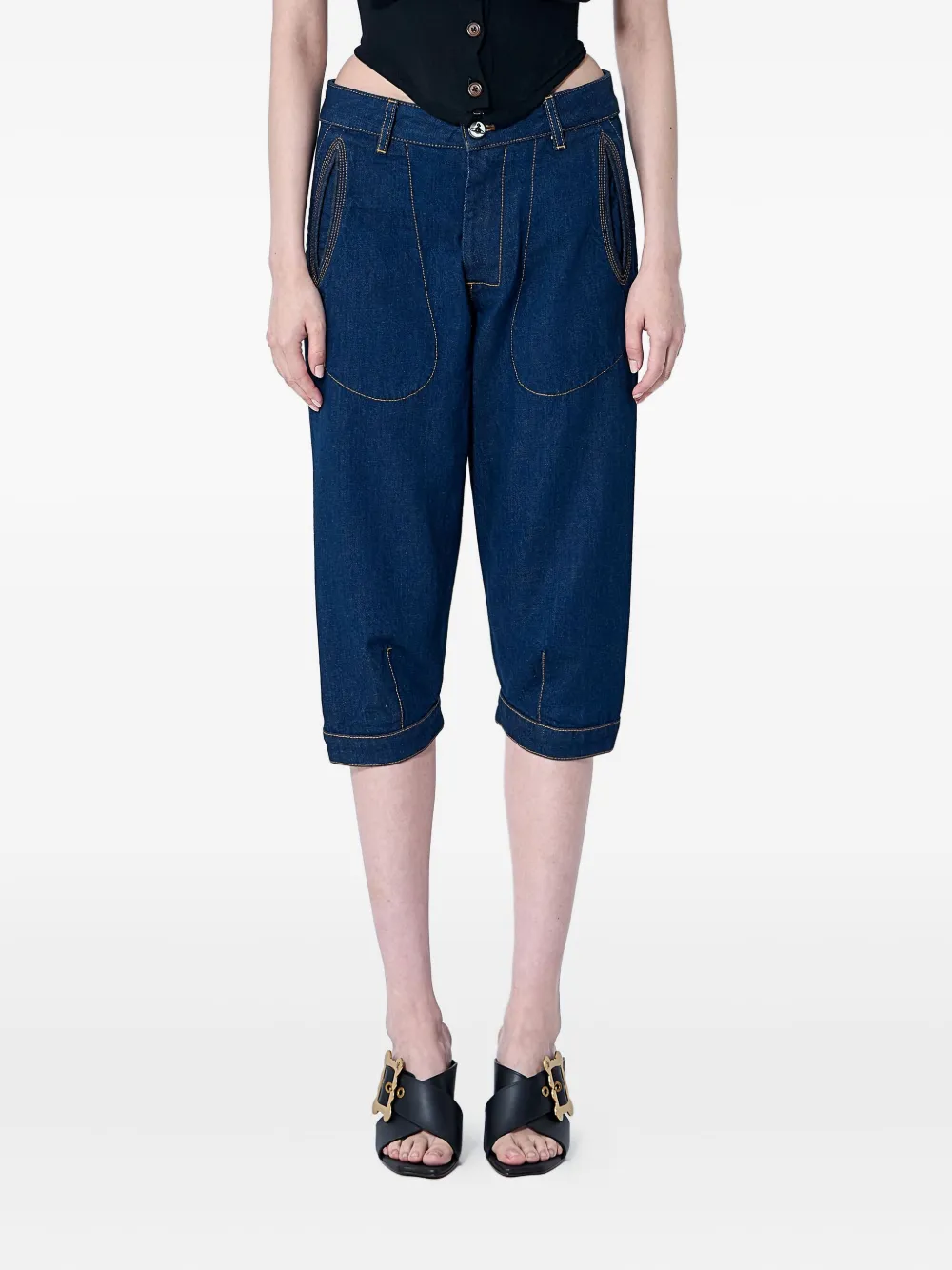 Vivienne Westwood Casa Breeches shorts Blauw