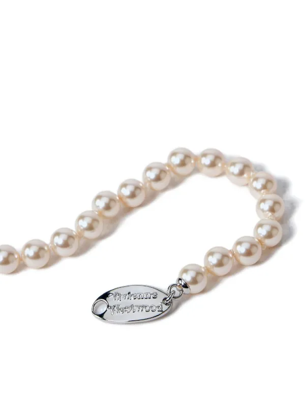 Vivienne Westwood オーブ パール ブレスレット | シルバートーン