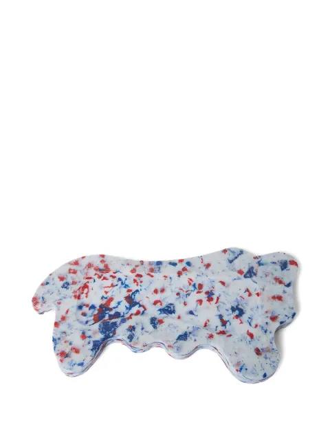 Space Available marbled-effect tray