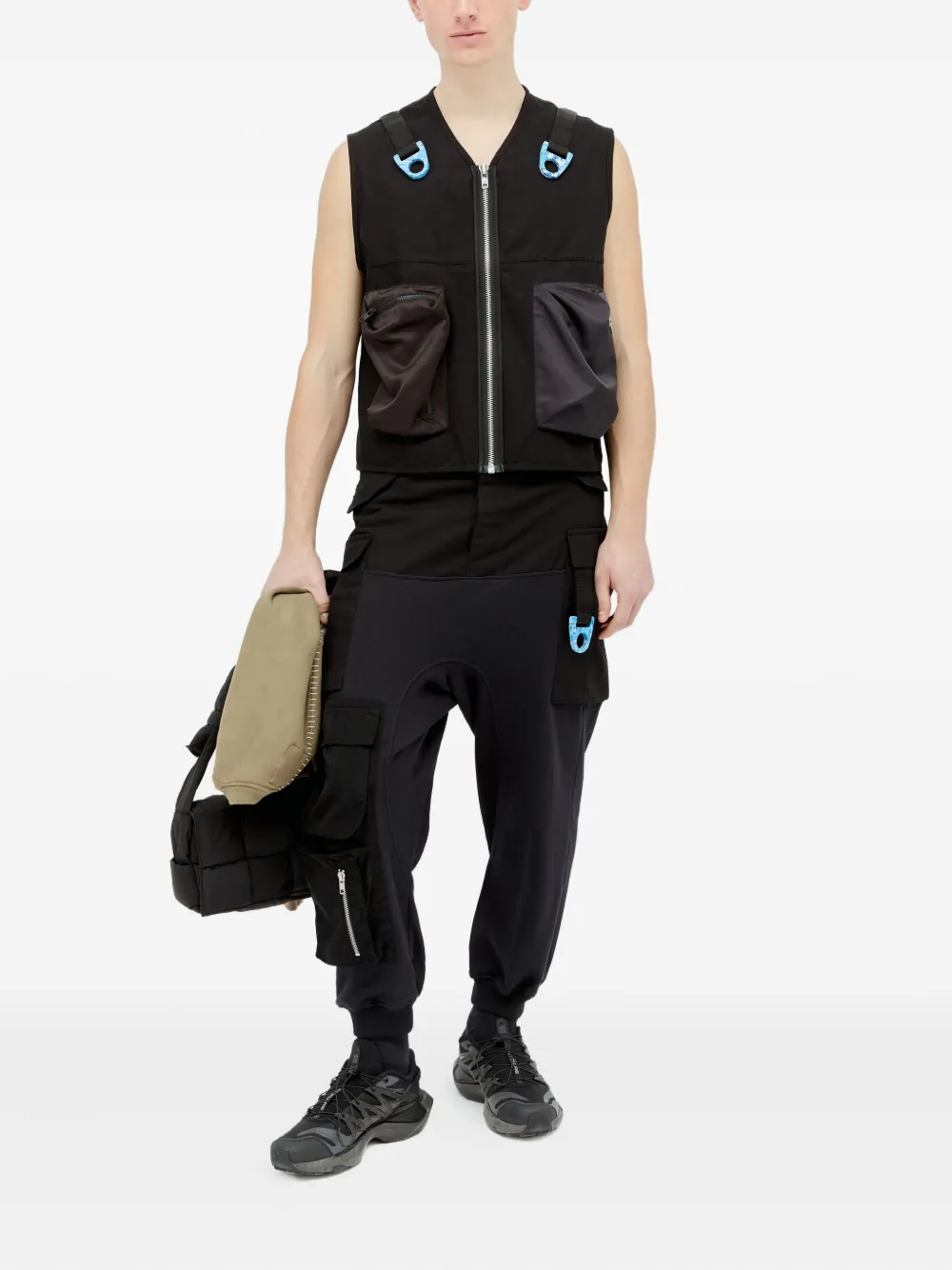 Space Available ring-detail utility vest | Sport Jackets & Windbreakers | Image 2