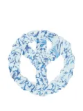 Space Available peace-sign coasters (10 cm) (set of four) - Blue