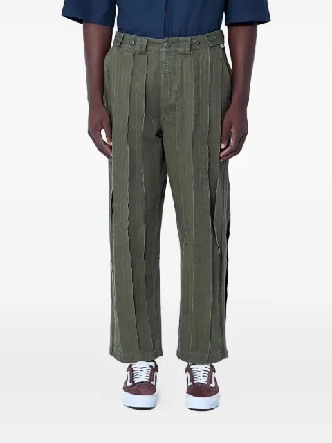 Vans panelled cotton trousers