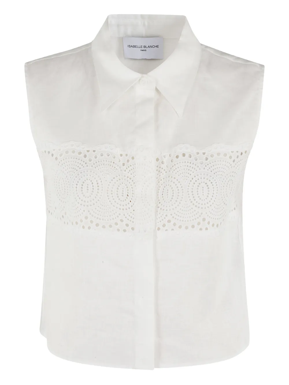 Isabelle Blanche chemise en lin | blanc | Image 1
