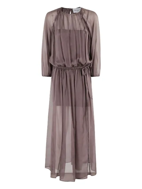 Isabelle Blanche silk dress