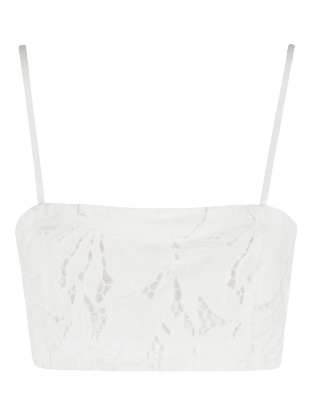 Isabelle Blanche cotton top | White | Image 1