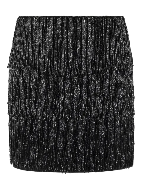 Isabelle Blanche fringe-detailing mini skirt 