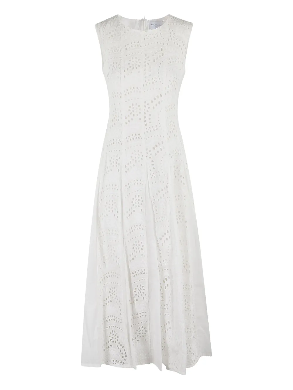 Isabelle Blanche lace-detailing midi dress | White | Image 1