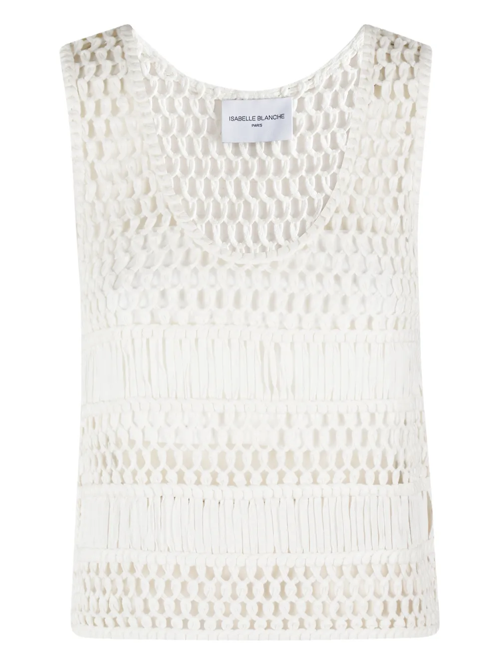 Isabelle Blanche crochet top | Vests & Tank Tops | Image 2