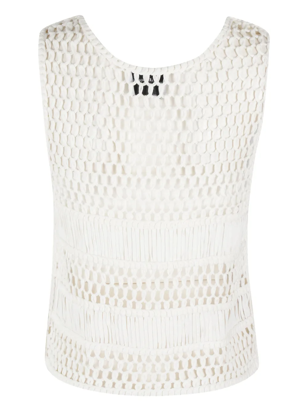 Isabelle Blanche crochet top | Vests & Tank Tops | Image 2