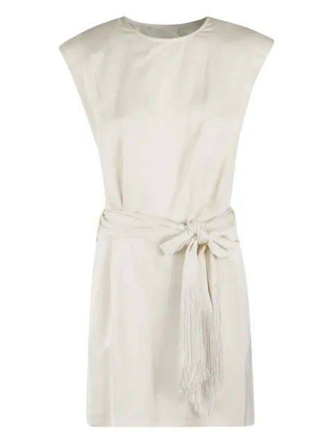 Isabelle Blanche fringe-detailing mini dress