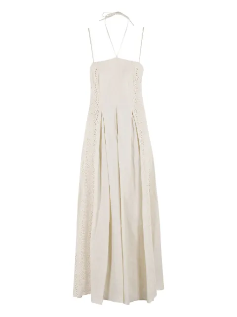 Isabelle Blanche linen midi dress