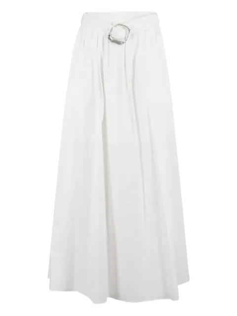 Isabelle Blanche cotton midi skirt 