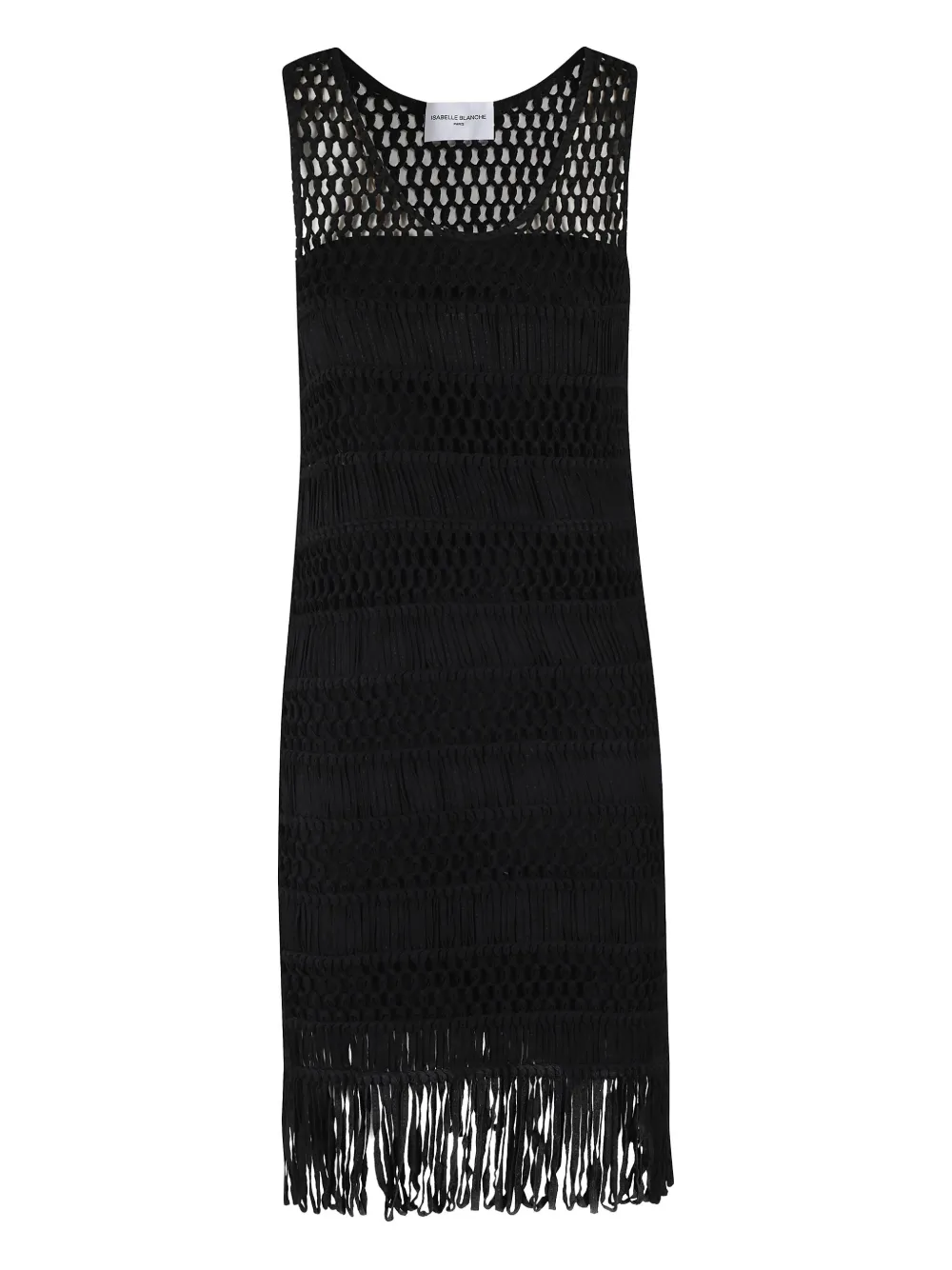 Isabelle Blanche Abito midi in cotone | nero | Image 1