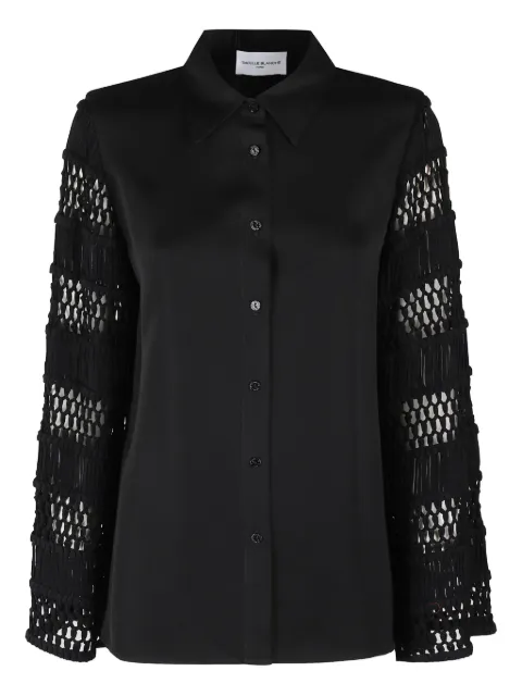 Isabelle Blanche crochet shirt