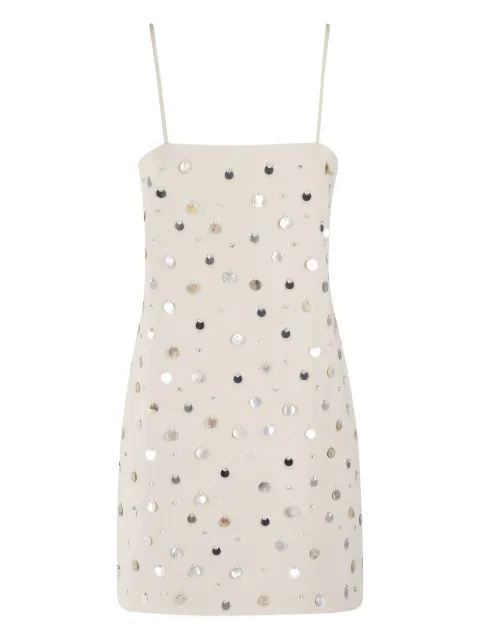 Isabelle Blanche sequin-embellished mini dress