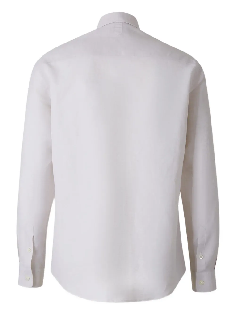 Canali chest-pocket shirt - Beige