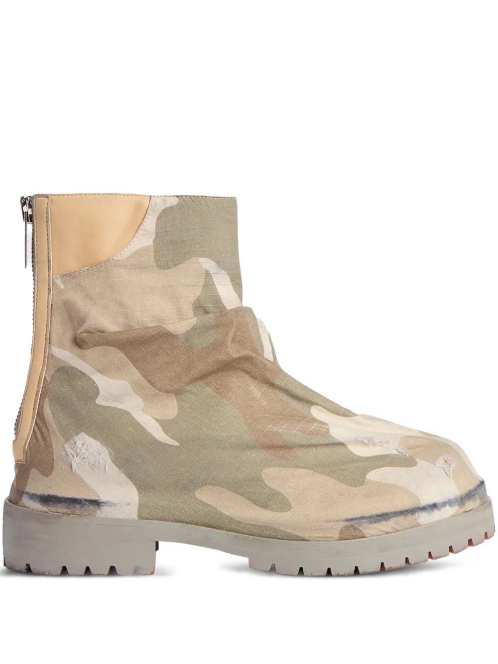 424 Marathon "Camo" boots Green