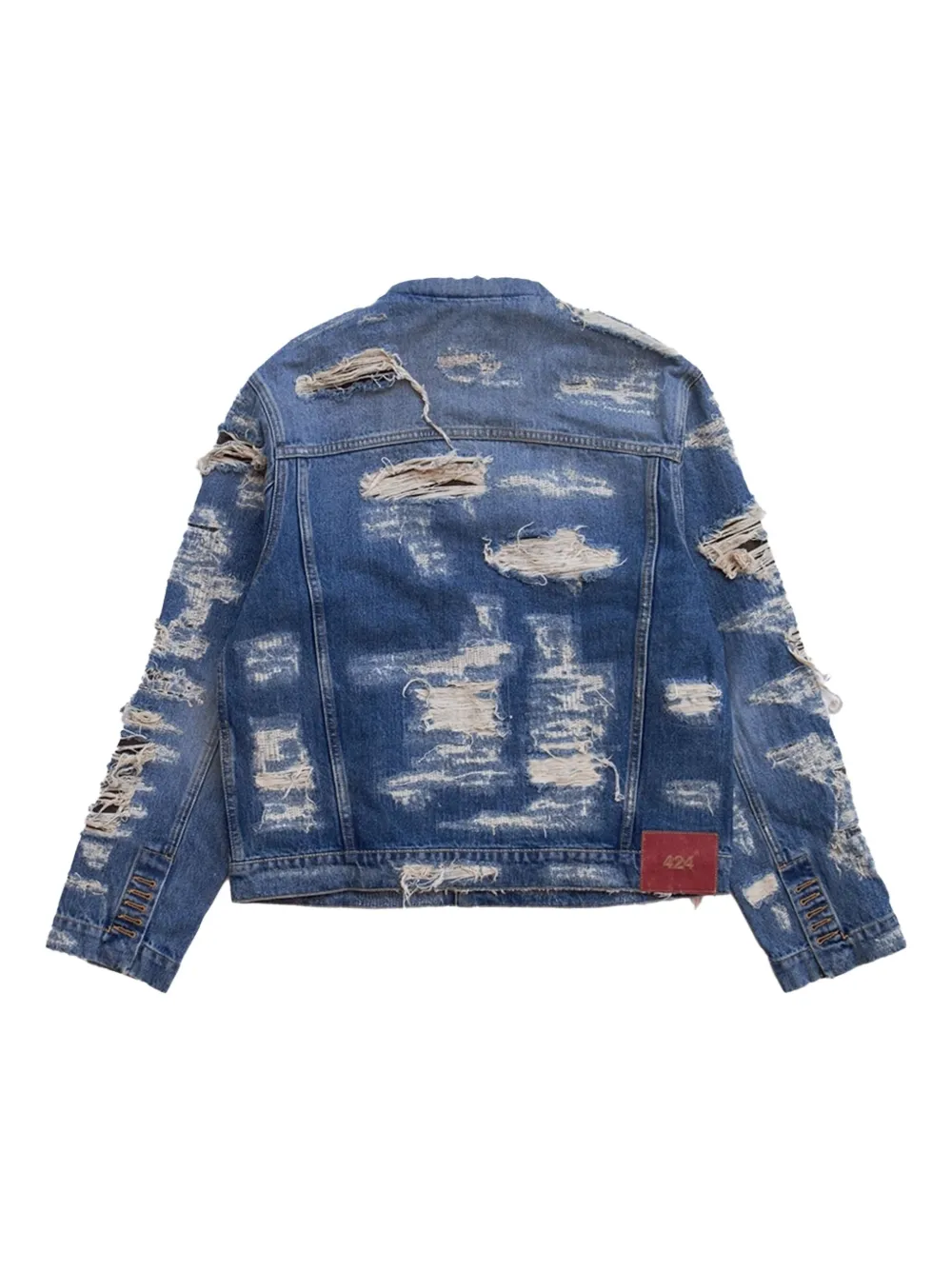 424 Collection Repaired jacket | Denim Jackets | Image 2