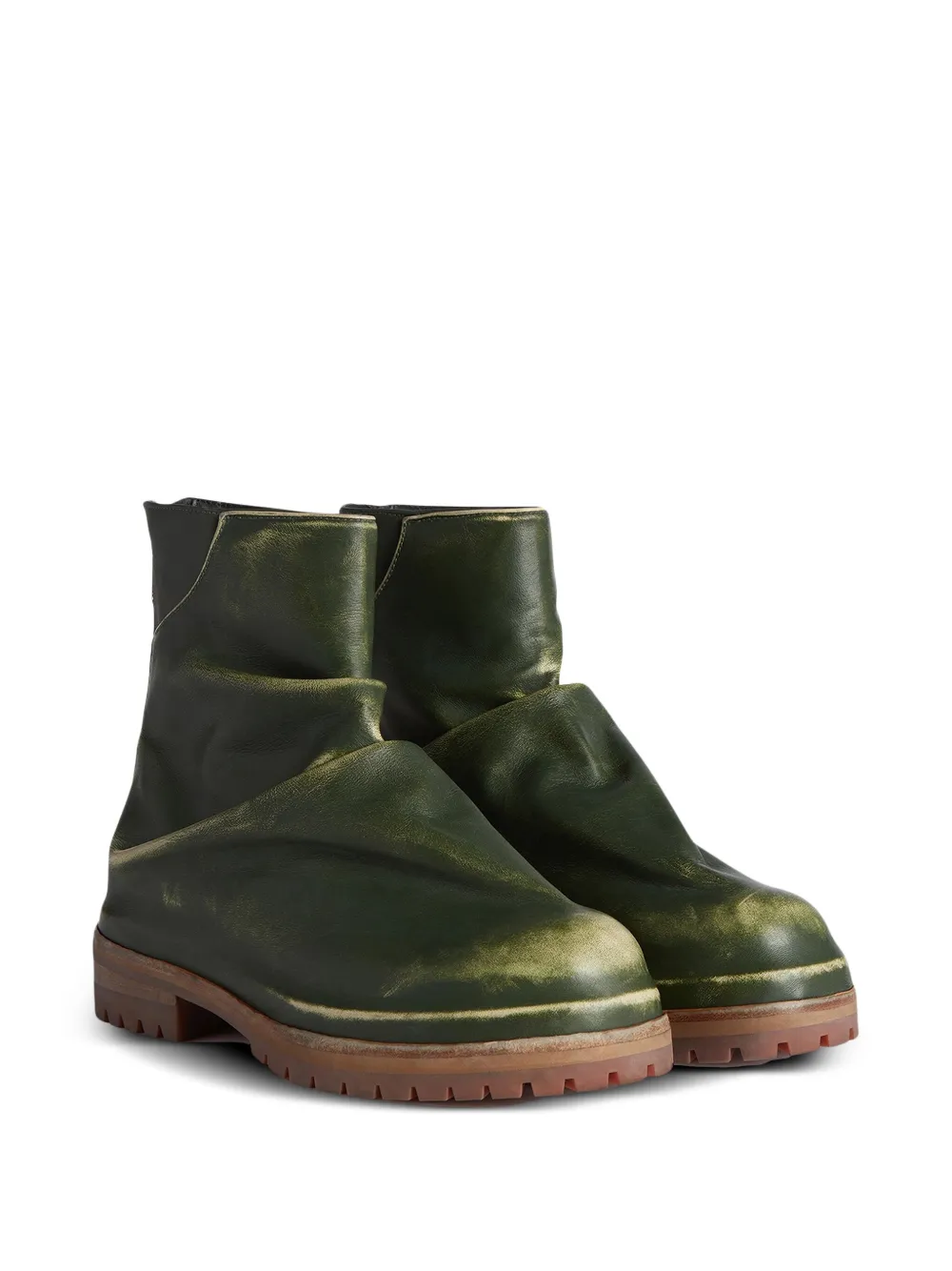 424 Marathon Distressed "Green" boots