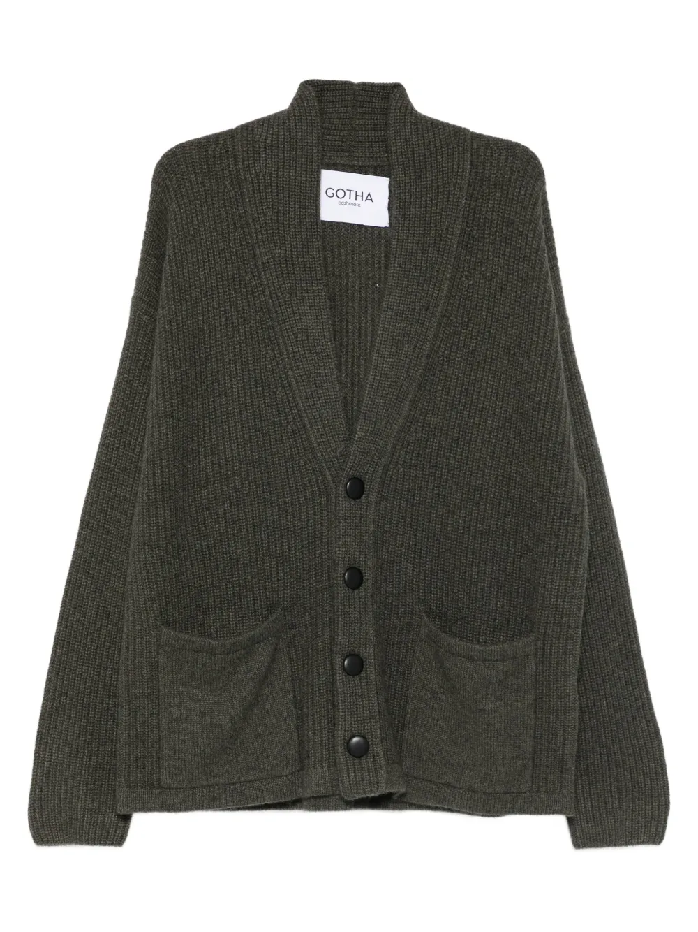 Gotha buttoned cardigan | Green | Image 1